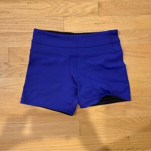 Purple/Black Reversible Lululemon Shorts